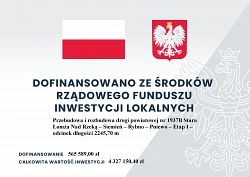 Przebudowa i rozbudowa drogi powiatowej nr 1937B Stara Łomża Nad Rzeką – Siemień – Rybno – Pniewo – Etap I – odcinek długości 2245,70 m